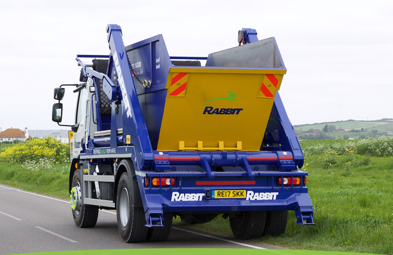 A Rabbit Skip being transported in Sussex