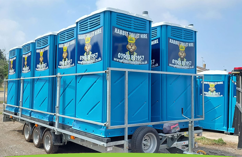 Toilet Hire Services from Rabbit